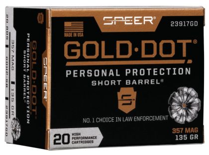 Náboj Speer .357 Mag. Gold Dot, 135gr/8,75g, JHP GD