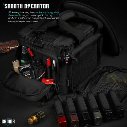 Střelecká taška Savior Specialist Range, Černá