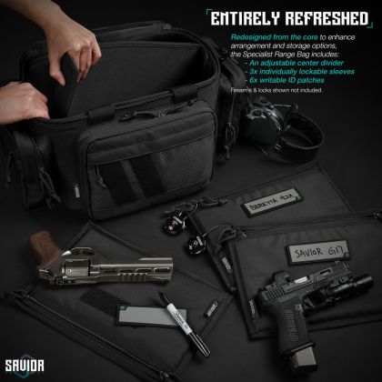 Střelecká taška Savior Specialist Range, Černá