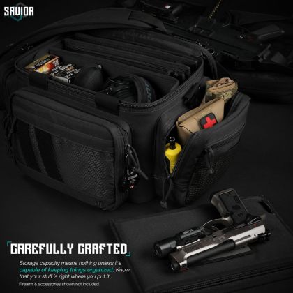 Střelecká taška Savior Specialist Range, Černá