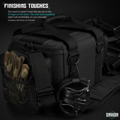 Střelecká taška Savior Specialist Range, Černá