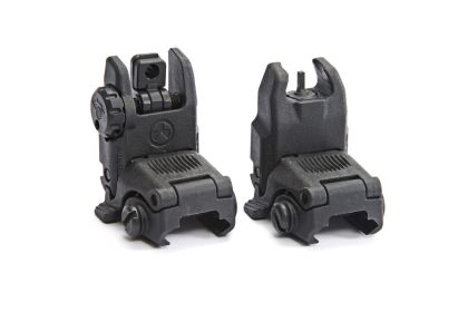Přední sklopná mířidla Magpul MBUS, Černá