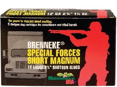 Náboj Brenneke 12/70 Special Forces Short Magnum, 34g