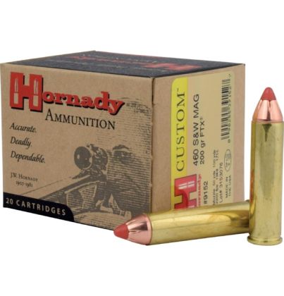 Náboj Hornady .460 S&W Custom, 200gr/13g, FTX