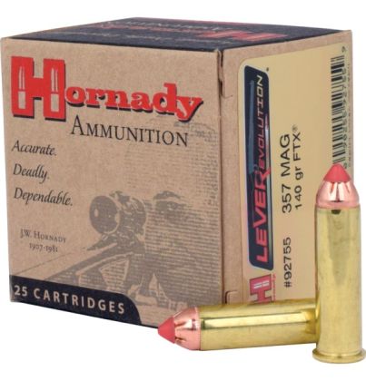 Náboj Hornady .357 Mag. LEVERevolution, 140gr/9,1g, FTX