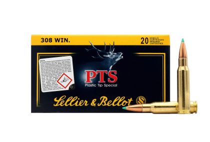 Náboj Sellier & Bellot .308 Win. Hornady SST, 180gr/11,7g, PTS