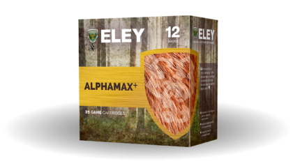 Náboj Eley Hawk 12/70 Alphamax+ LG, 9,1mm, 36g (8 broků)