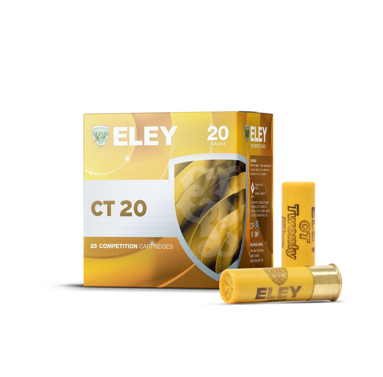 Náboj Eley Hawk 20/70 CT 20, 2,3mm, 28g