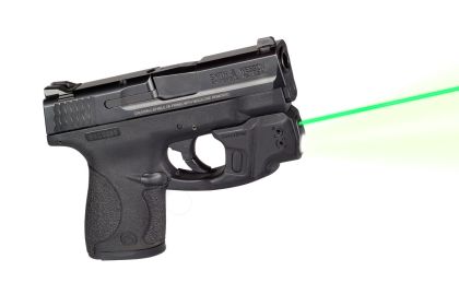 Svítilna LaserMax GripSense s laserem, S&W Shield 9/40, Zelený