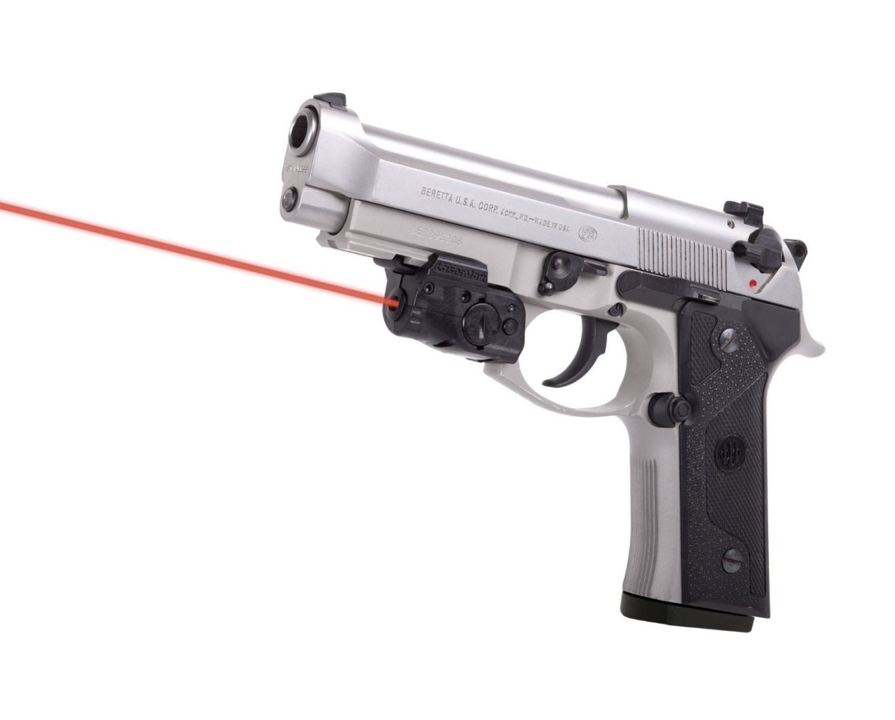 Laser LaserMax Lightning GripSense, Červený