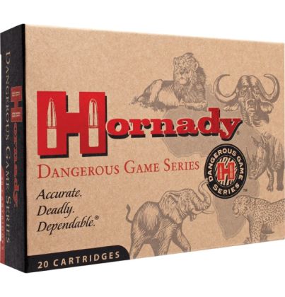 Náboj Hornady 9,3x62 Dangerous Game Series, 286gr/18,5g, SP-RP