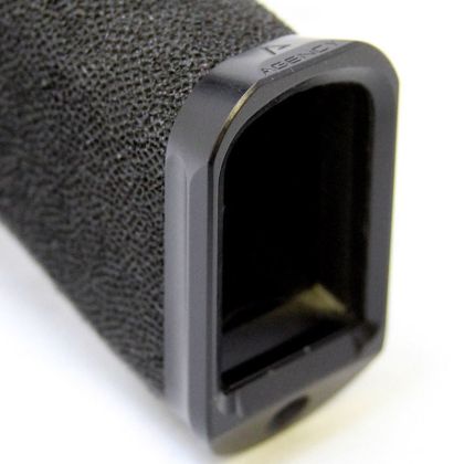 Rozšířená šachta zásobníku Agency Arms pro Glock 17 Gen 4 (velký hřbet), černá