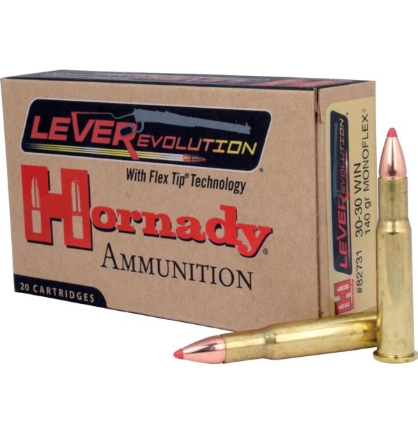 Náboj Hornady .30-30 Win LEVERevolution, 140gr/9,1g, MonoFlex