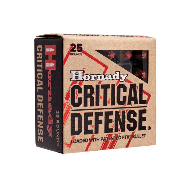 Náboj Hornady 9mm Luger (9x19) A-I Critical Defense, 115gr/7,5g, FTX
