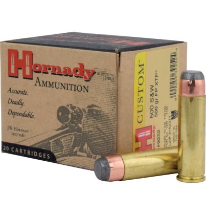 Náboj Hornady .500 S&W Custom, 500gr/32,40g, XTP