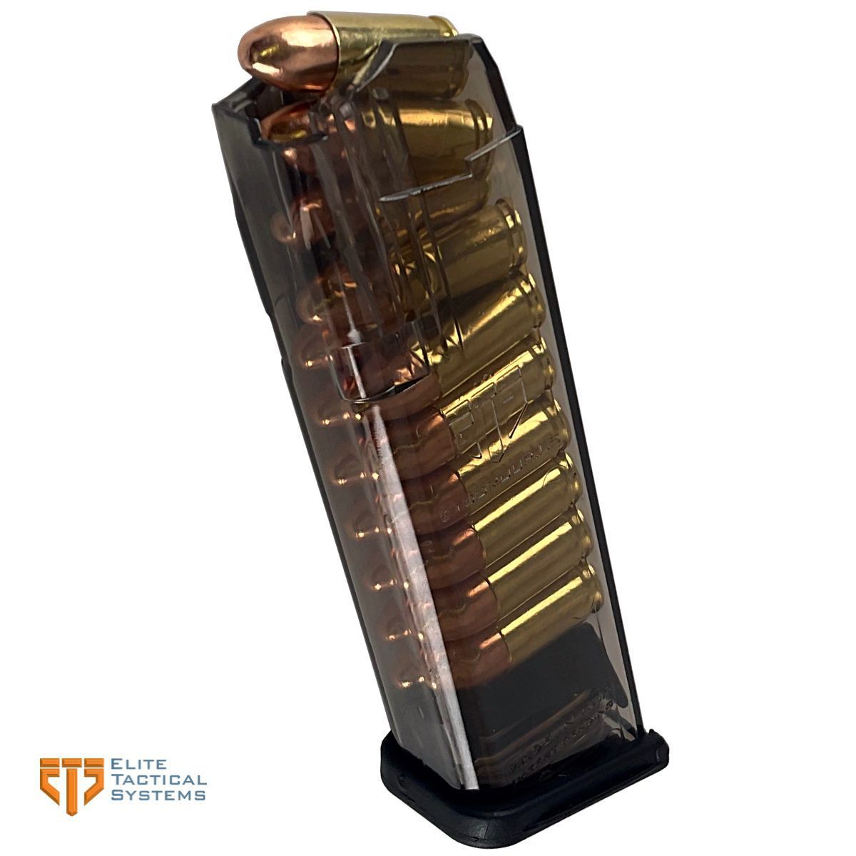 Zásobník ETS, Glock 17 a menší, 9 mm Luger, 17 nábojů
