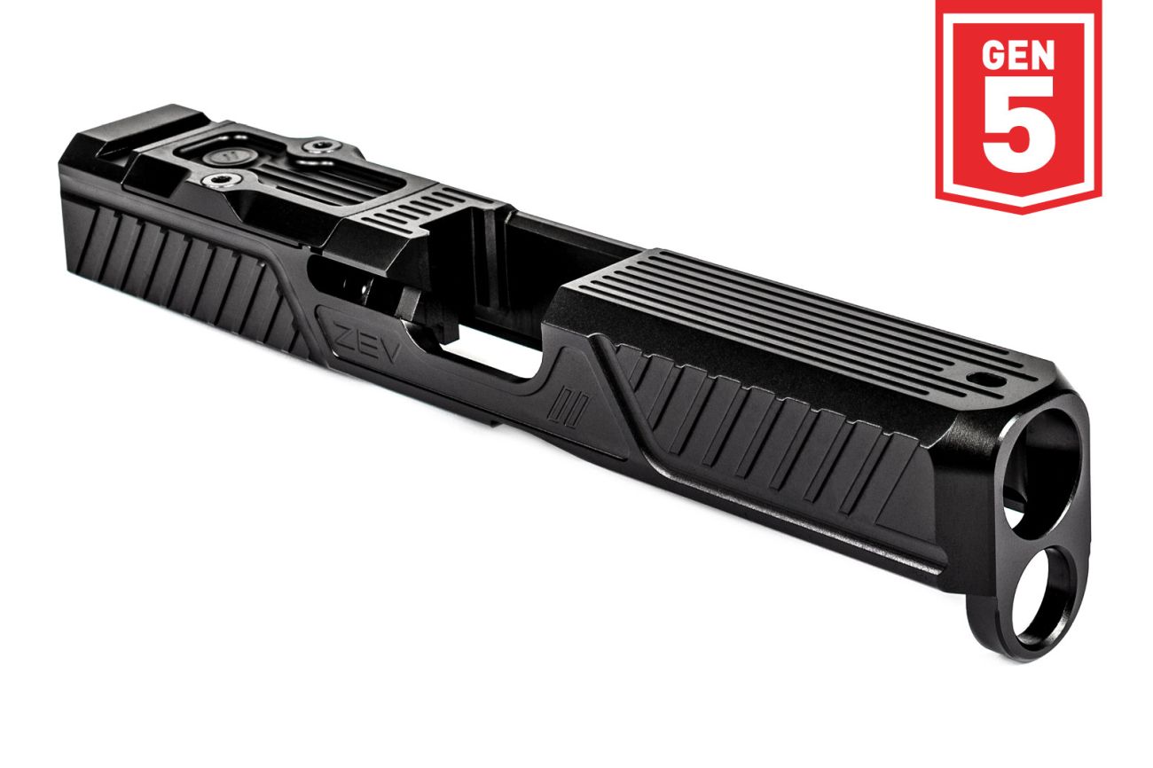 Závěr ZEV Z19 Citadel pro Glock 19 Gen 5, Černá