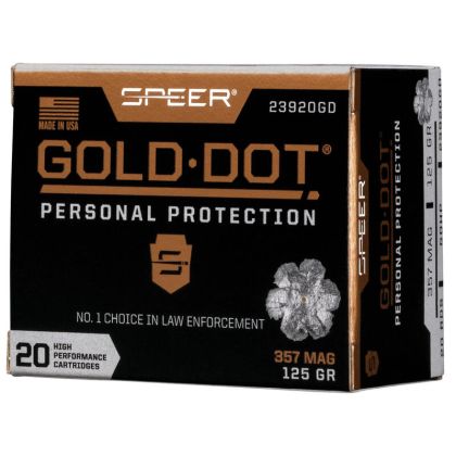 Náboj Speer .357 Mag. Gold Dot, 125gr/8g, JHP GD