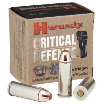 Náboj Hornady .45 Colt Critical Defense, 185gr/12g, FTX