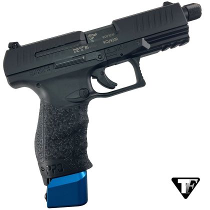 Botka Taylor Freelance +4 pro zásobník Walther PPQ 45, Modrá
