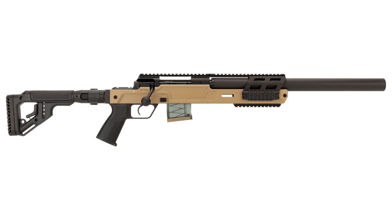 Opakovací puška B&T SPR300, Coyote Tan