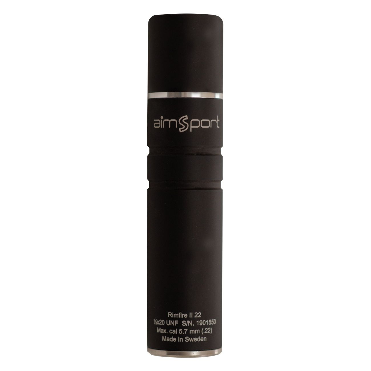 Tlumič Aimsport Rimfire II, .22 LR, 1/2