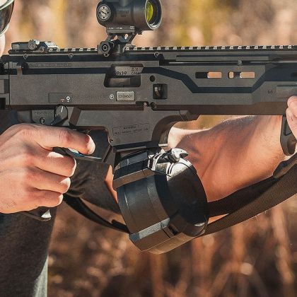 Bubnový zásobník Magpul PMAG D-50 EV9 pro CZ Scorpion EVO 3, 50 ran