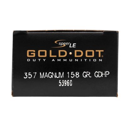 Náboj Speer .357 Mag. Gold Dot LE, 158gr/10,25g, JHP GD