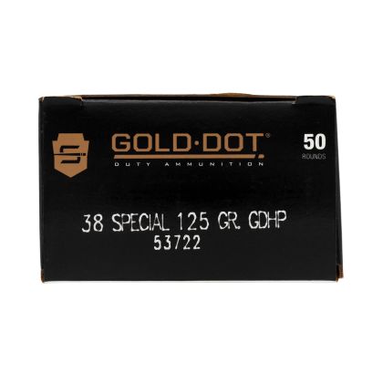 Náboj Speer .38 Special Gold Dot, 125gr/8g, JHP GD