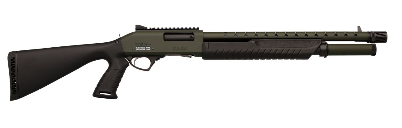 Opakovací brokovnice Fabarm Martial O.D. Green (46 cm/18