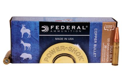 Náboj Federal .300 Blackout, 120gr/7,8g, Copper