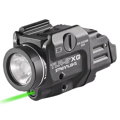 Svítilna Streamlight TLR-8 X G, Zelený laser