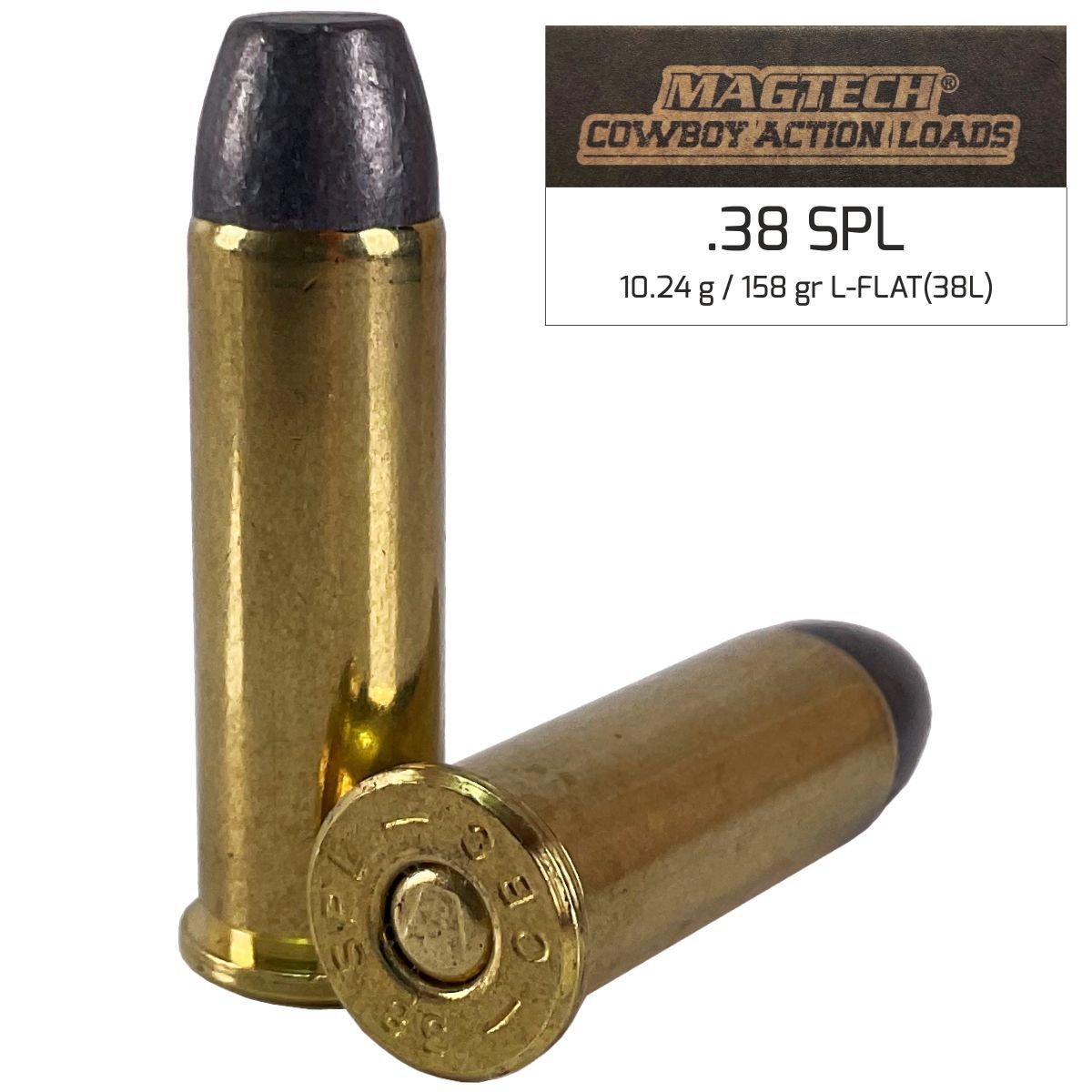 Náboj Magtech .38 Special Cowboy, 158gr/10,25g, LFN