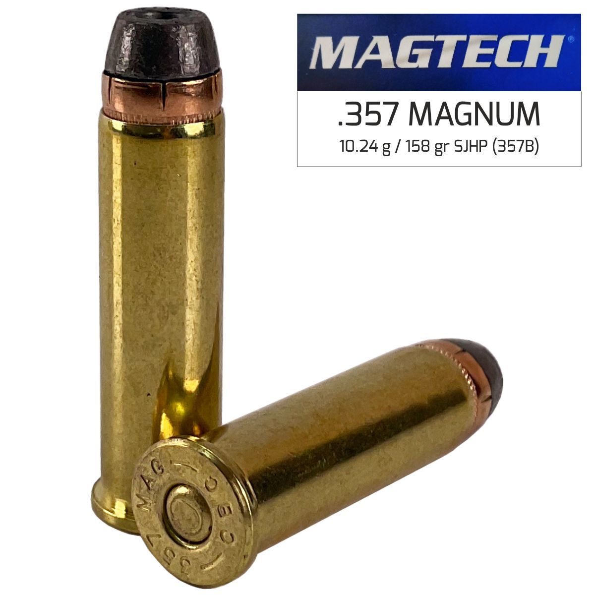 Náboj Magtech .357 Mag., 158gr/10,25g, SJHP
