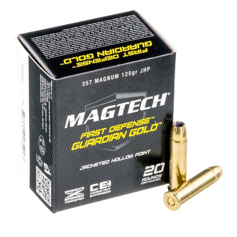 Náboj Magtech .357 Mag. Guardian Gold, 125gr/8g, JHP