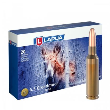 Náboj Lapua 6,5 Creedmoor 156gr/10,1g, MEGA