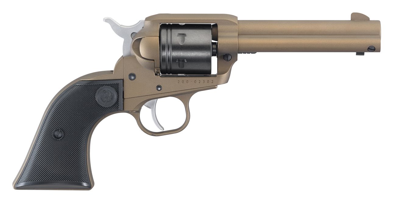 Revolver Ruger Wrangler, Burnt Bronze Cerakote (4,62