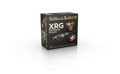 Náboj Sellier & Bellot .45 ACP A-I XRG Defense, 165gr/10,7g, XRG
