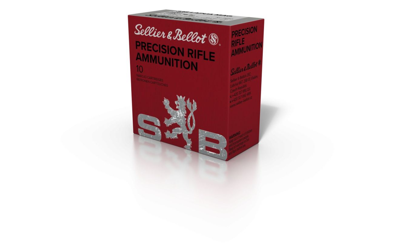 Náboj Sellier & Bellot .338 Lapua Mag. Match, 250gr/16,2g, HPBT