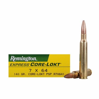 Náboj Remington 7x64 Core-Lokt, 140gr/9,1g, PSP