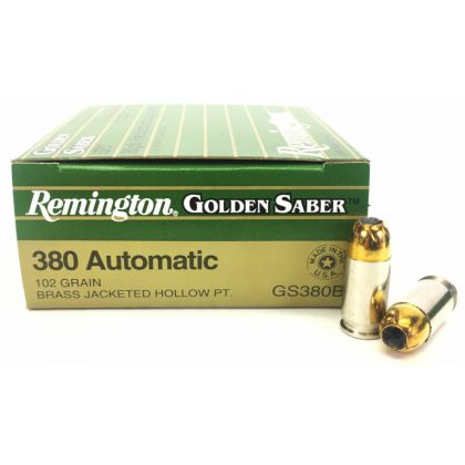 Náboj Remington 9 mm Br. Golden Saber, 102gr/6,6g, JHP B