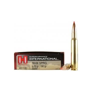 Náboj Hornady .30-06 Sprg. Superformance Intl., 150gr/9,7g, GMX