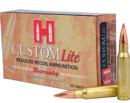 Náboj Hornady .308 Win Custom Lite, 125gr/8g, SST