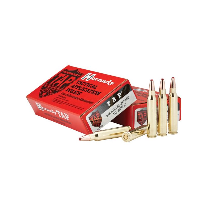 Náboj Hornady .223 Rem TAP Patrol, 53gr/3,4g, GMX