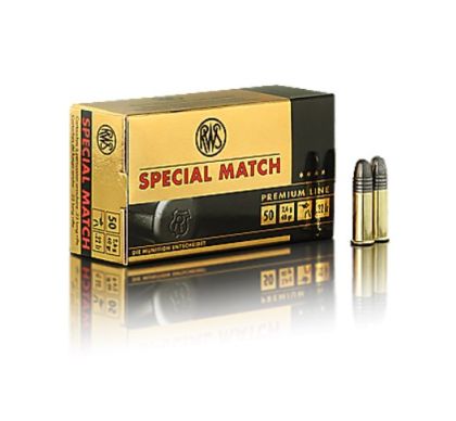 Náboj RWS .22 LR Special Match, 40gr/2,6, LRN