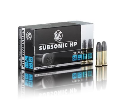 Náboj RWS .22 LR Subsonic, 40gr/2,6, LRN HP