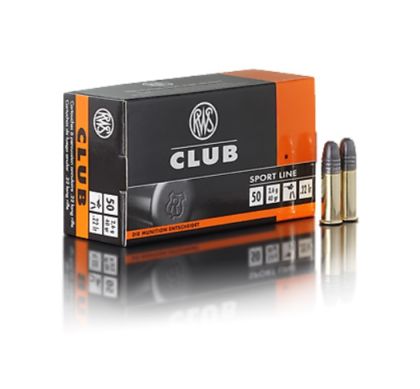 Náboj RWS .22 LR Club, 40gr/2,6, LRN