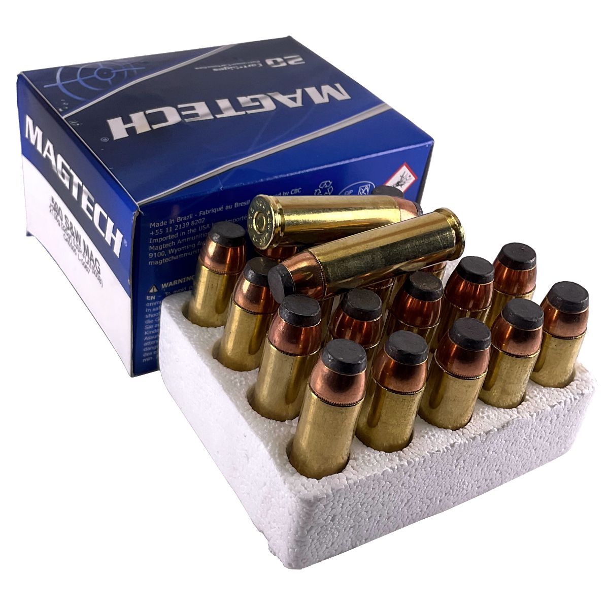 Náboj Magtech .500 S&W Flat, 325gr/21g, SJSP