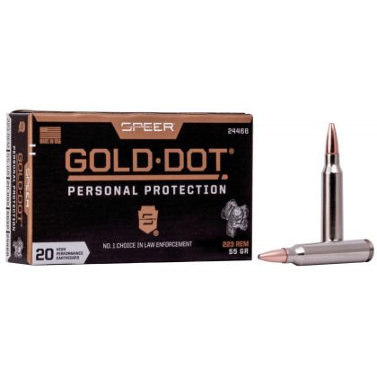 Náboj Speer .223 Rem Personal Protection, 55gr/3,6g, SP GD