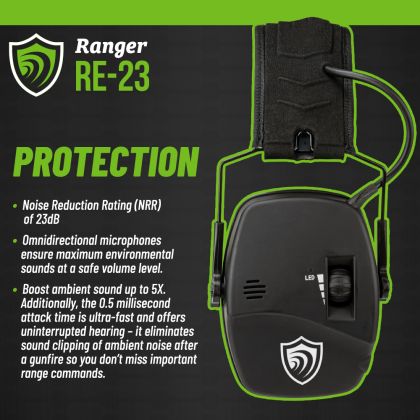 Elektronická sluchátka Otis EarShield Ranger Electronic Pro